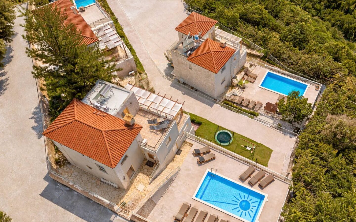 Maroulas – Rethymno Complex Of Three Independent Villas For Sale.