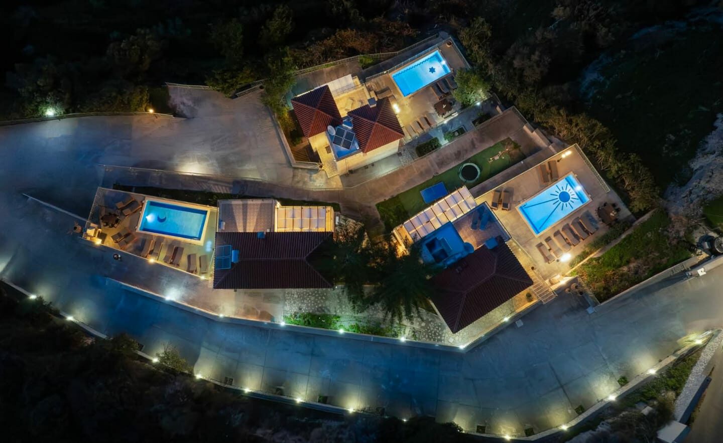 Maroulas – Rethymno Complex Of Three Independent Villas For Sale.
