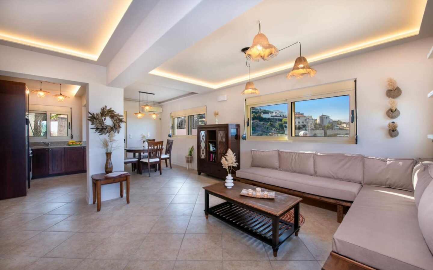 Maroulas – Rethymno Complex Of Three Independent Villas For Sale.