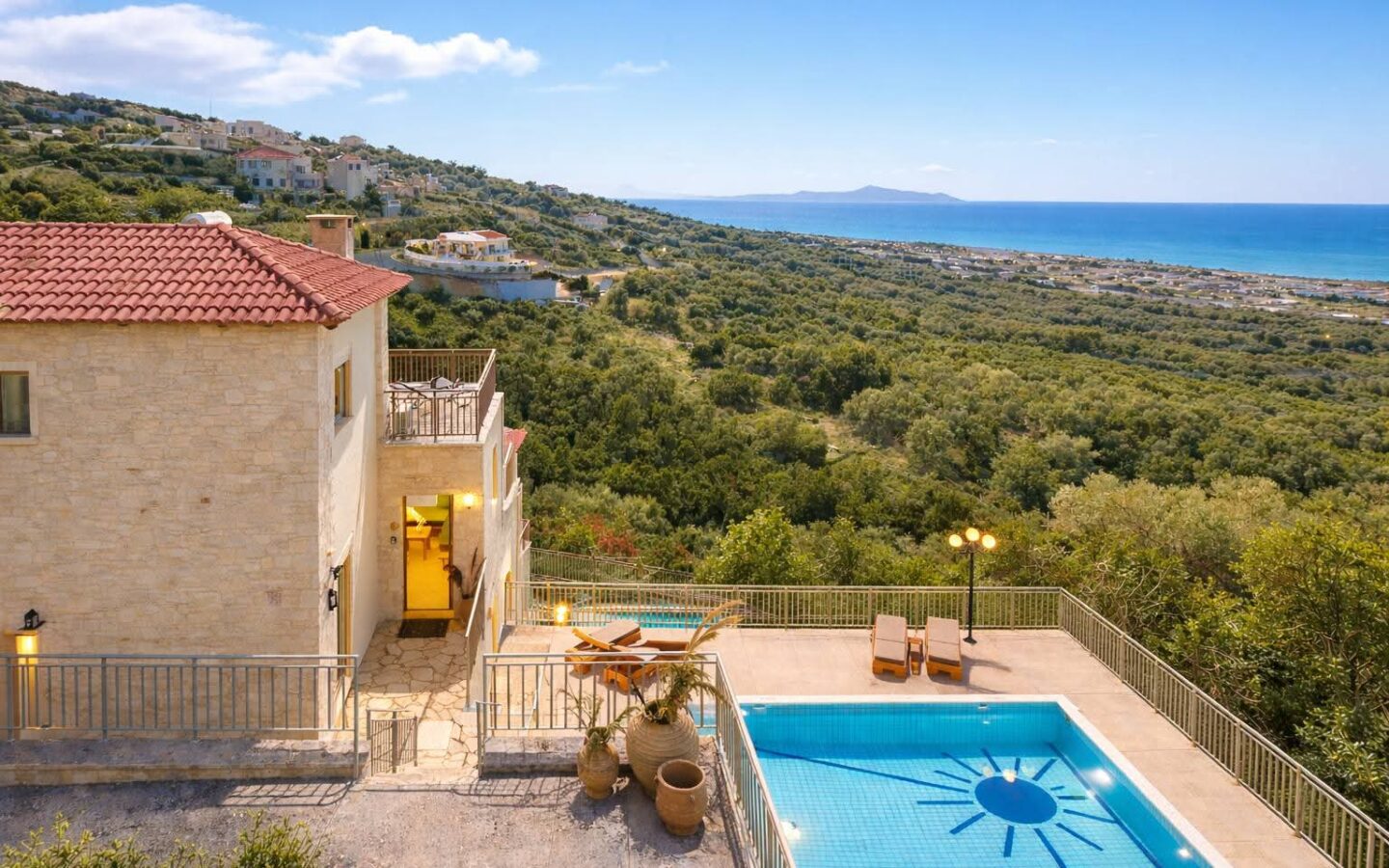 Maroulas – Rethymno Complex Of Three Independent Villas For Sale.