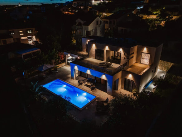 Modern Villa With Stunning Sea View Near Zadar