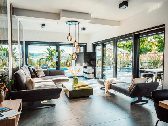 Modern Villa With Stunning Sea View Near Zadar