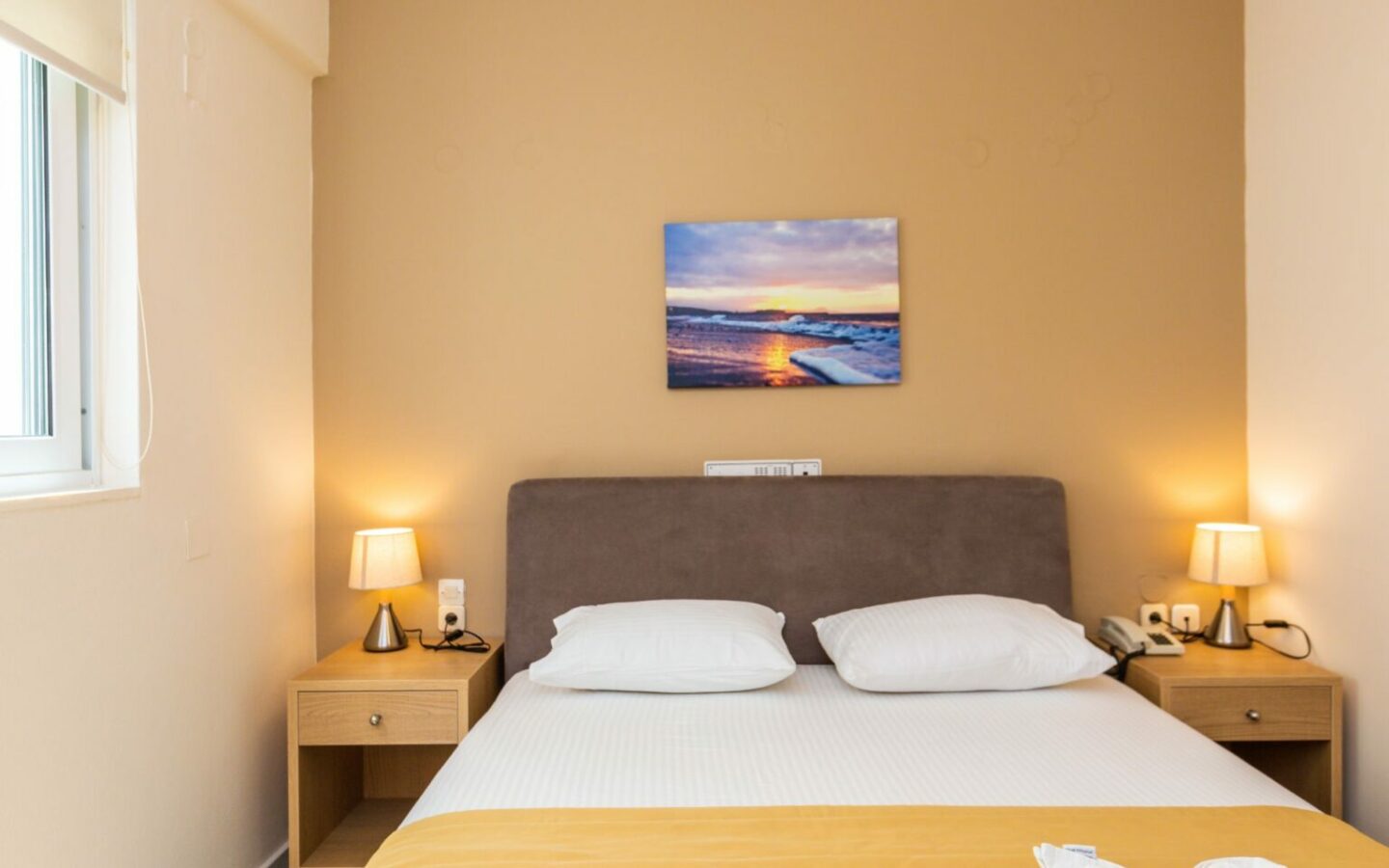 Tourist Complex Of Apartments Near Rethymno, North Crete.