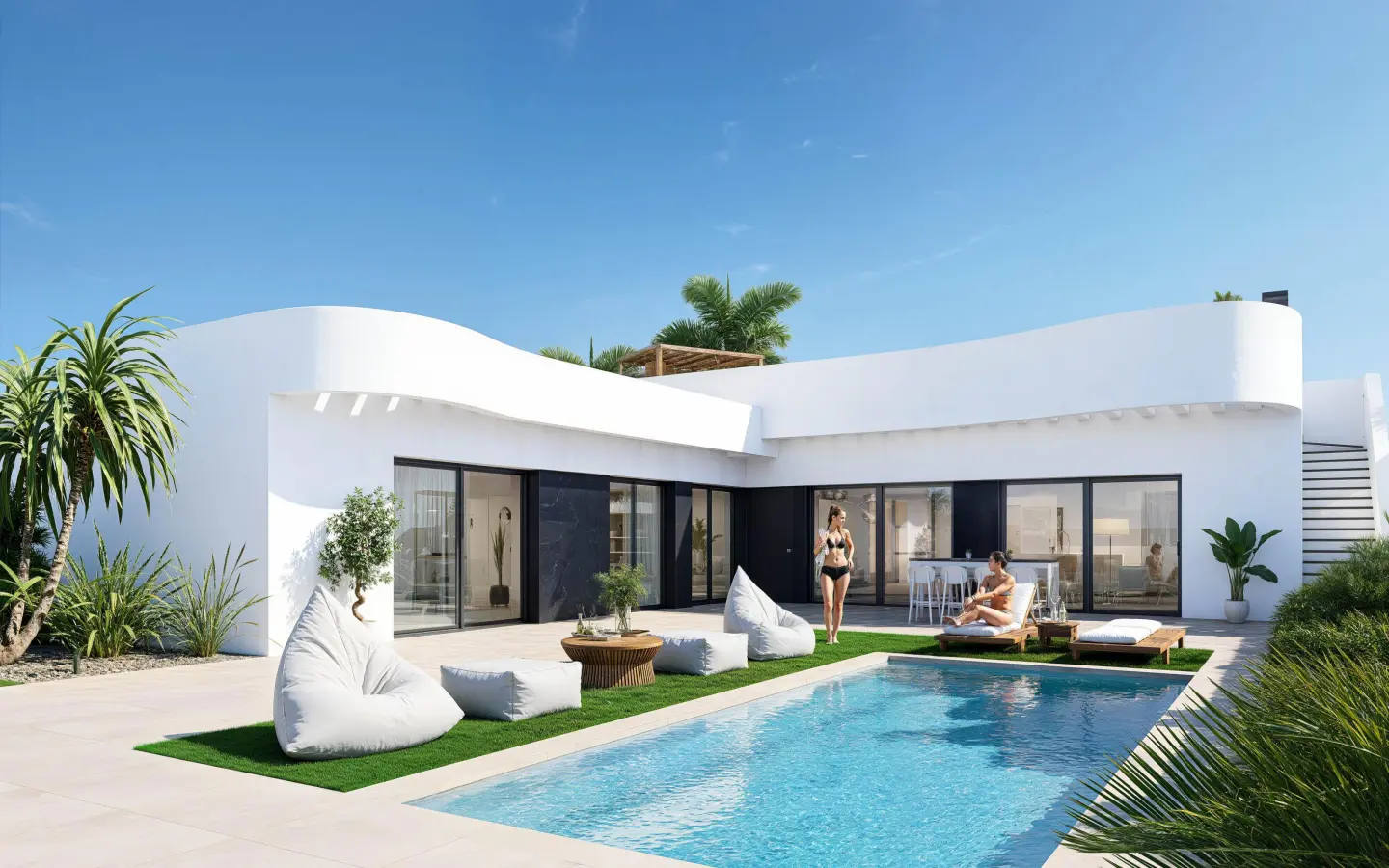 Villa Of 135 M² With Pool In Algorfa