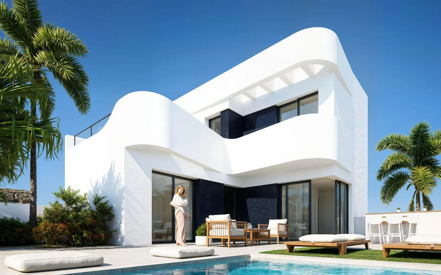 Villa Of 135 M² With Pool In Algorfa