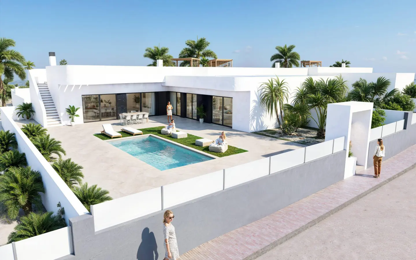 Villa Of 135 M² With Pool In Algorfa