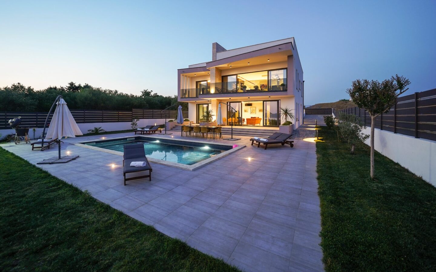 Villa With Views Of The Zadar Archipelago