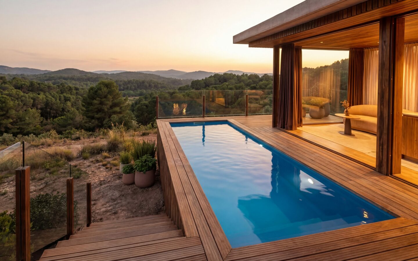 42 M² Premium Off-grid Cabin With Infinity Pool – Available For Immediate Delivery Across Europe