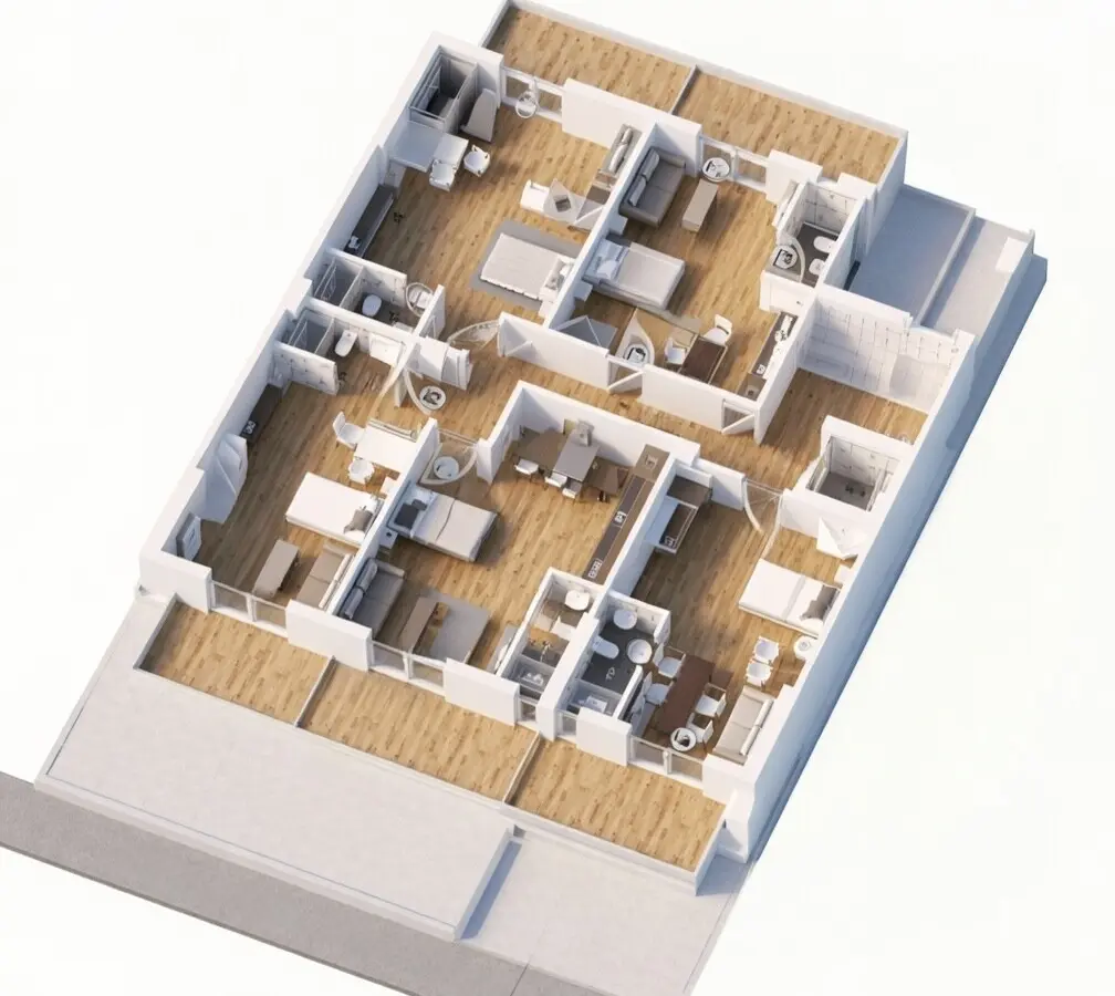 Building Of 2080 M² In Athens
