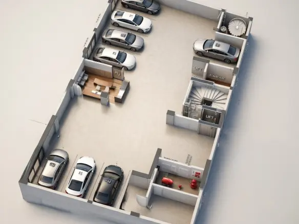 Building Of 2080 M² In Athens
