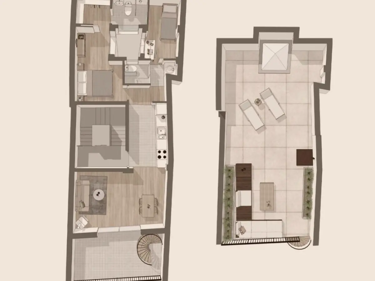 2-bedroom Penthouse In Cartagena, Spain (86 M²)