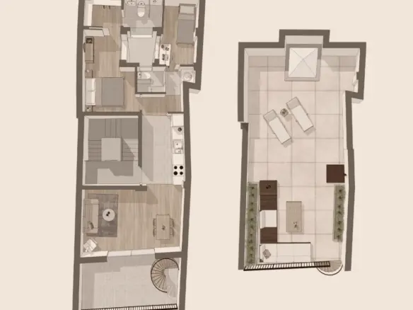 2-bedroom Penthouse In Cartagena, Spain (86 M²)