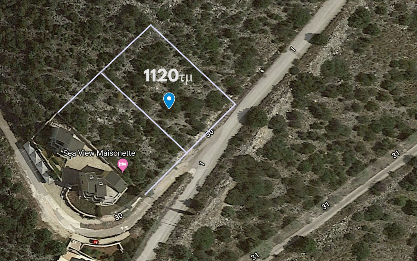 Plot Of 1120 M² In Schinias, Athens