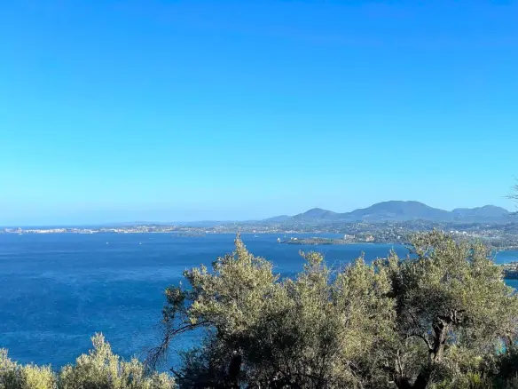 Land In Corfu, Greece