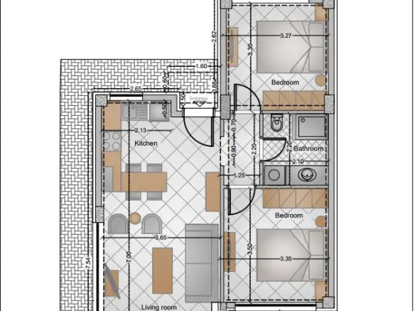 Detached House Of 60 M² In Kriaritsi