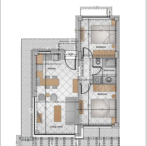 Detached House Of 60 M² In Kriaritsi