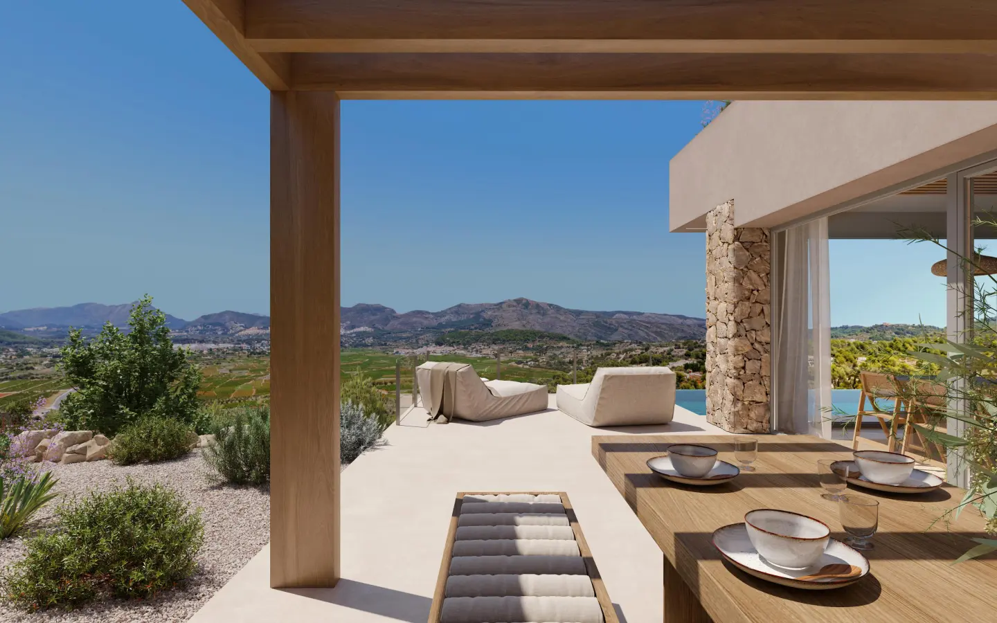 3-bedroom Villa In Lliber, Spain (164 M²)