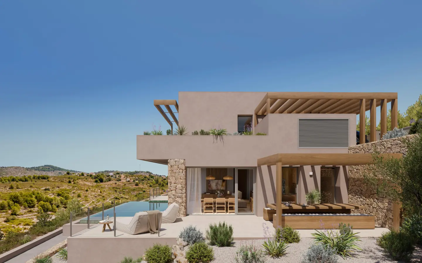 3-bedroom Villa In Lliber, Spain (165 M²)