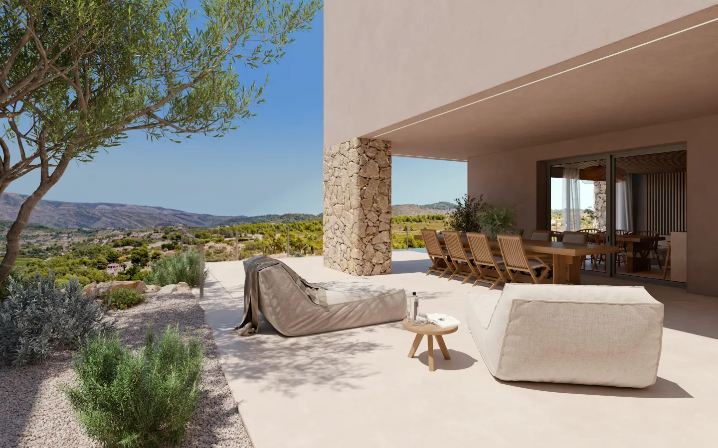 3-bedroom Villa In Lliber, Spain (165 M²)