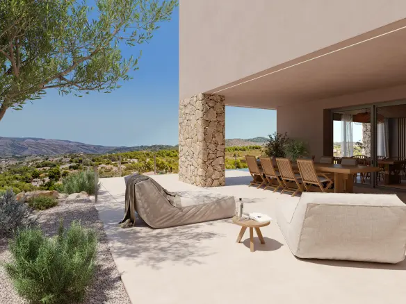 3-bedroom Villa In Lliber, Spain (165 M²)