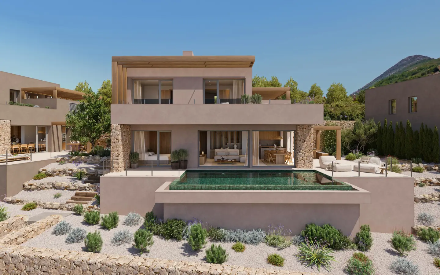 3-bedroom Villa In Lliber, Spain (165 M²)