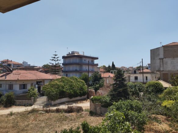Building Of 3 Storeys With Unfinished State In Gargalianos, Messinien, South Peloponnese, Greece