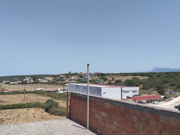 Building Of 3 Storeys With Unfinished State In Gargalianos, Messinien, South Peloponnese, Greece