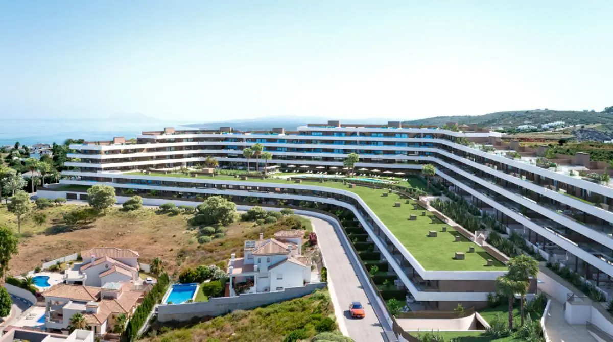 Apartment Of 128 M² With Sea Views In Manilva, Spain