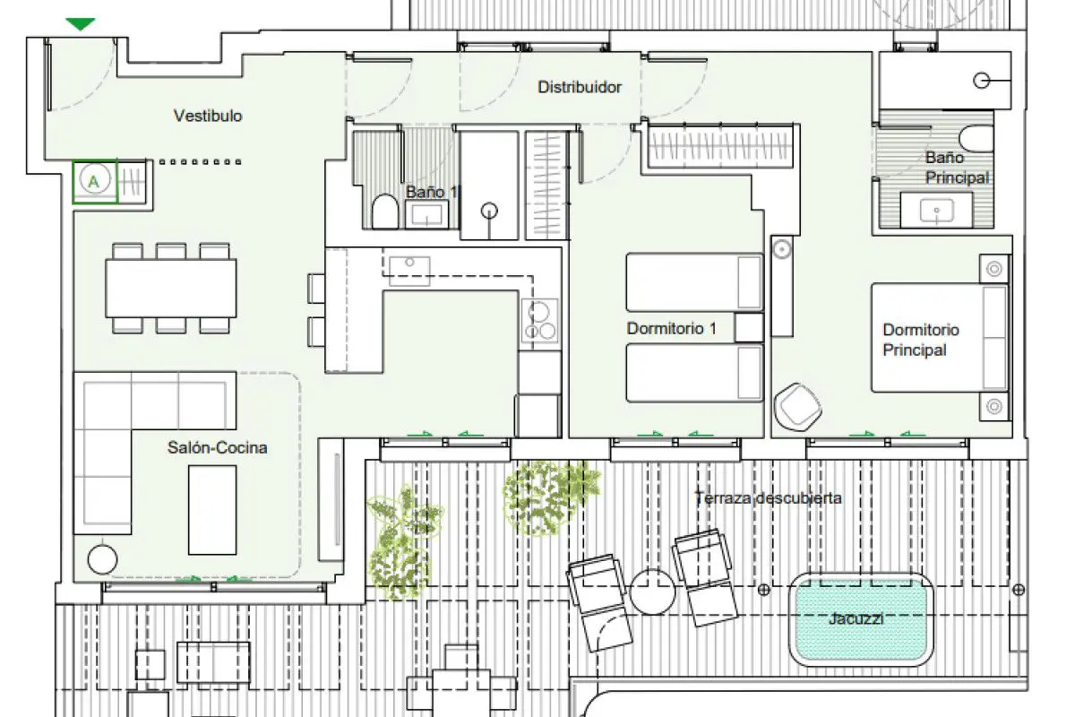Apartment Of 108 M² In Mijas, Spain