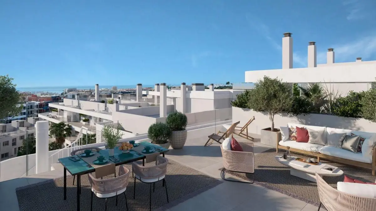 Terraced House Of 75 M² With Sea Views In Estepona, Spain