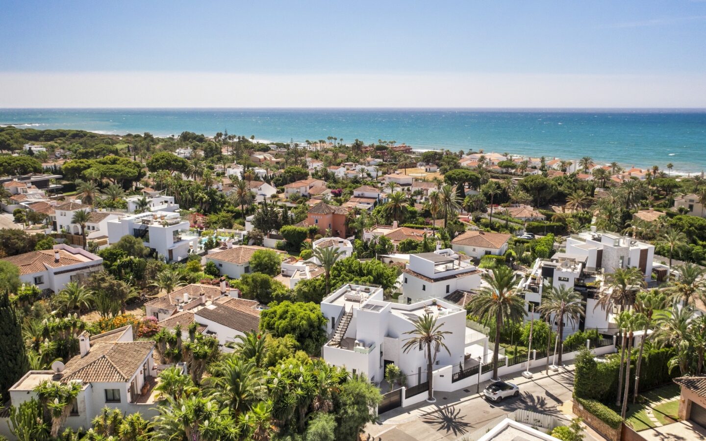 New Contemporary Turnkey 5 Bedrooms Villa In Marbesa, Elviria Beachside.