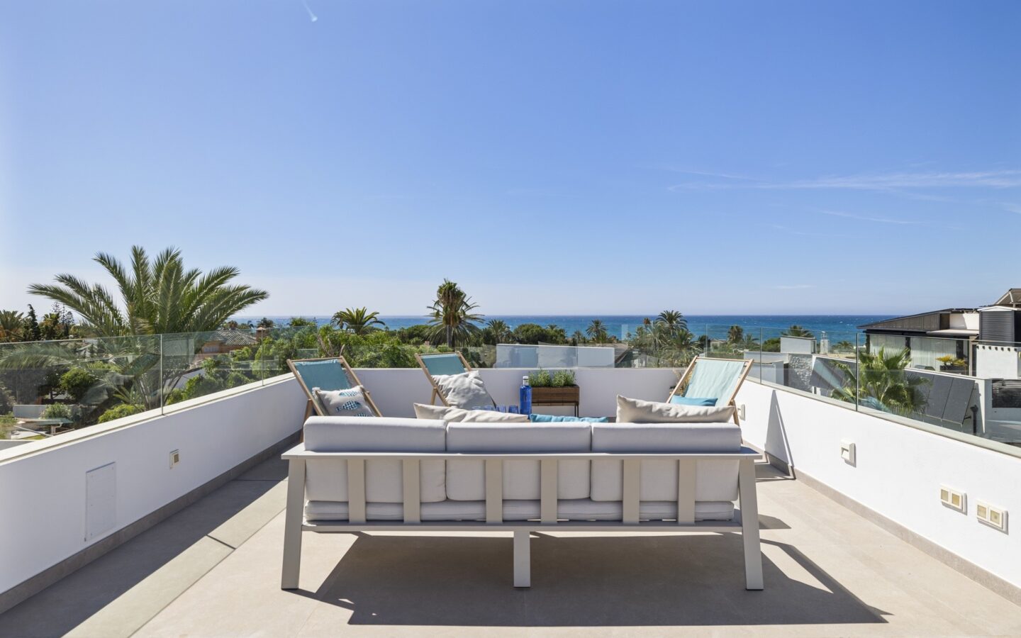 New Contemporary Turnkey 5 Bedrooms Villa In Marbesa, Elviria Beachside.