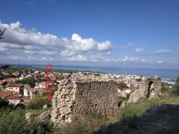 A 1,180 Sq.m. Plot Located In Kyparissia Next To The Castle In The South Peloponnes Messinien Greece