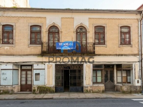 Building With 752 M² As Investment Opportunity In Ovar, Portugal