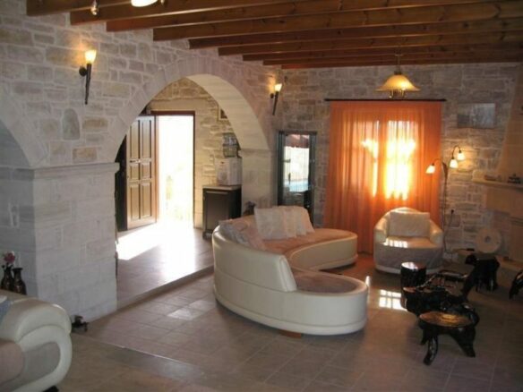 Villa Of 160 M² With Swimming Pool In Moires, Messara South Crete