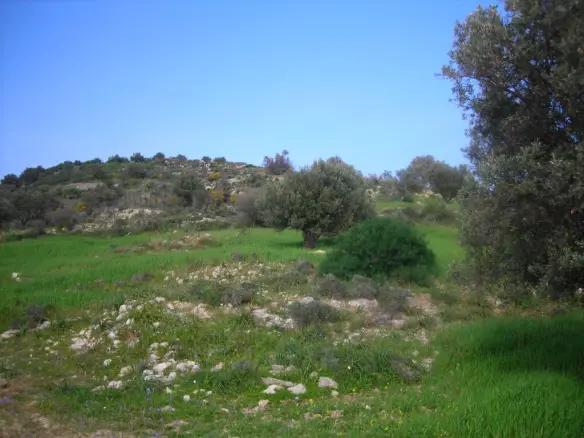Land In Gortina, Greece