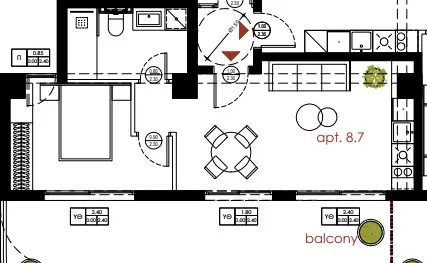 1-bedroom Flat In Sfageia – Ichthyoskala, Greece (56 M²)