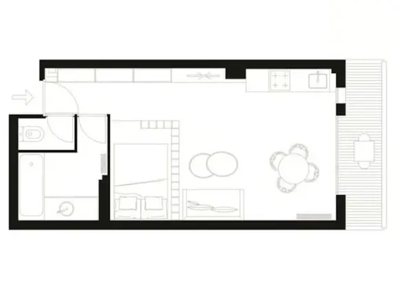 Flat In Pylea, Greece (25 M²)
