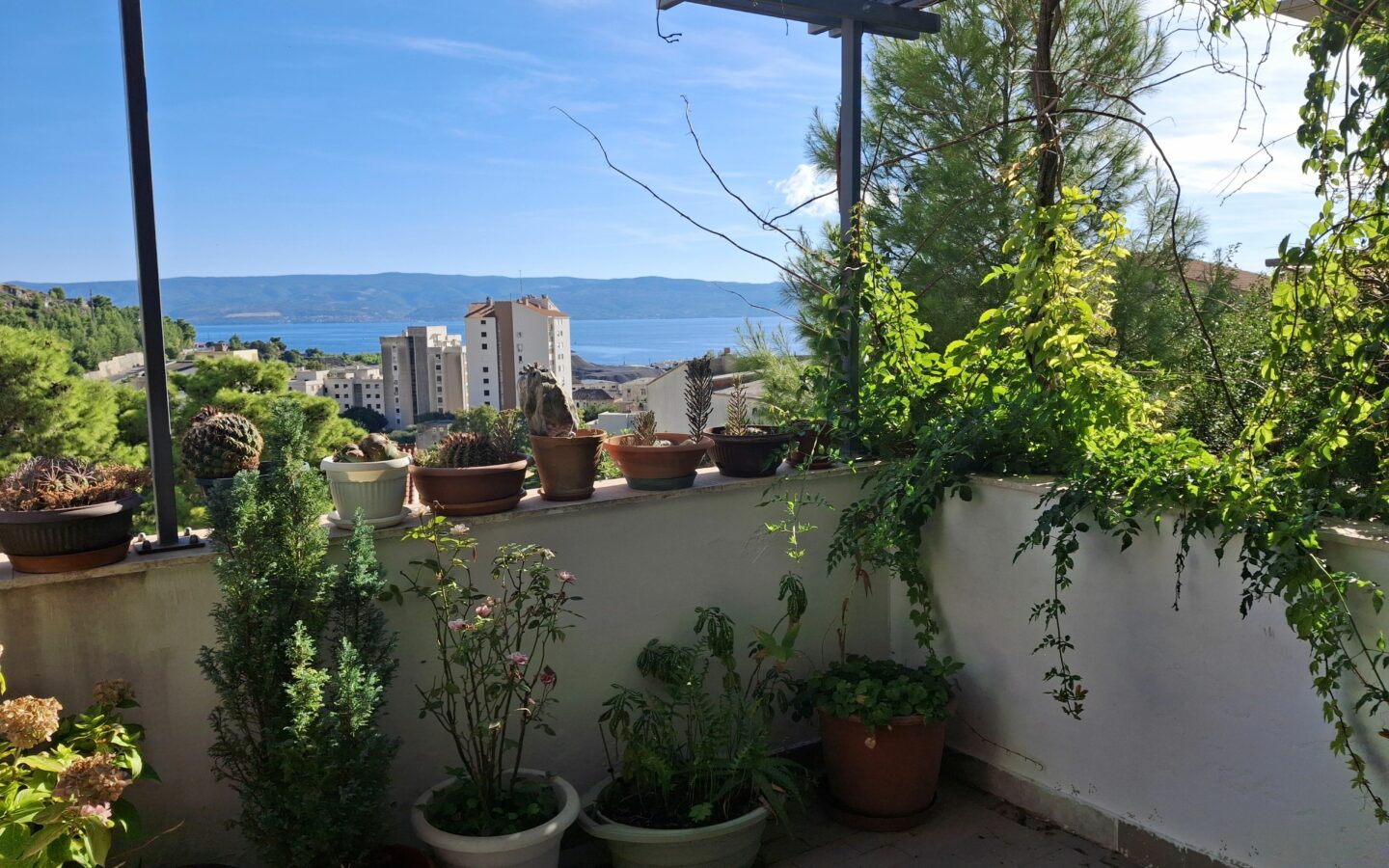 Three-bedroom Apartment With Sea View And Spacious Terrace In Dalmatia, Croatia