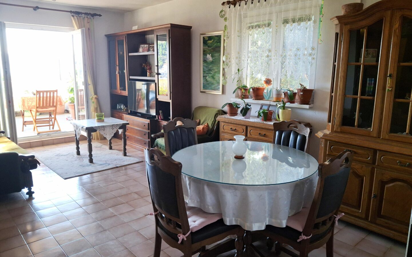Three-bedroom Apartment With Sea View And Spacious Terrace In Dalmatia, Croatia