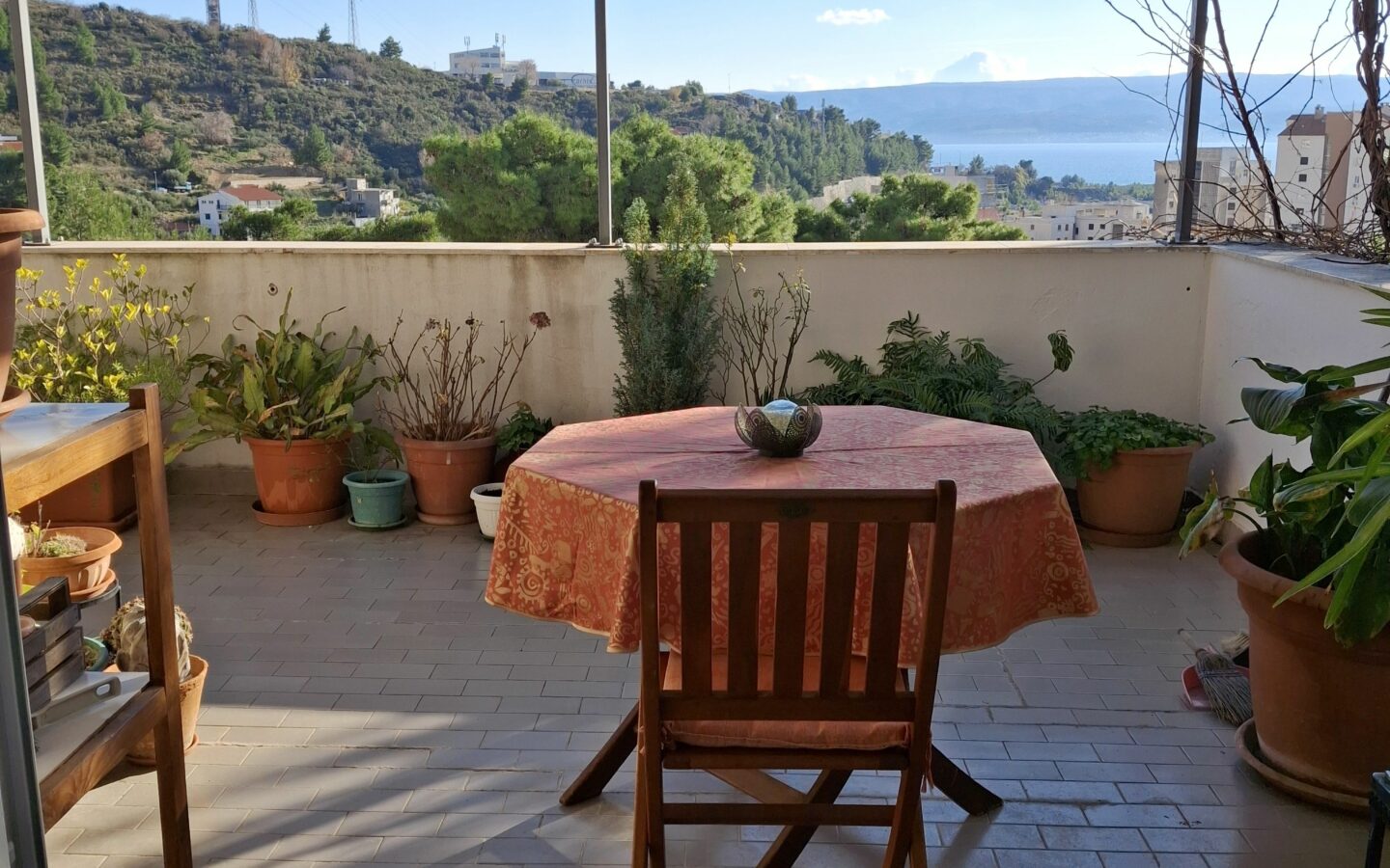 Three-bedroom Apartment With Sea View And Spacious Terrace In Dalmatia, Croatia