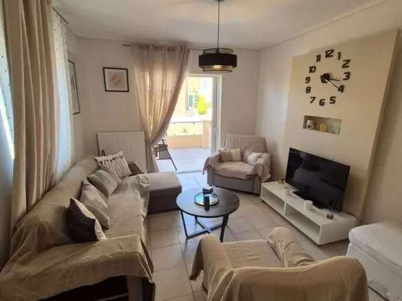 1-bedroom Flat In Saronida, Greece (55 M²)