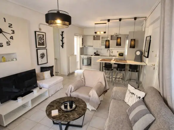 1-bedroom Flat In Saronida, Greece (55 M²)