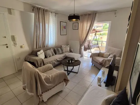 1-bedroom Flat In Saronida, Greece (55 M²)