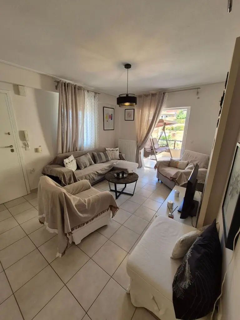 1-bedroom Flat In Saronida, Greece (55 M²)