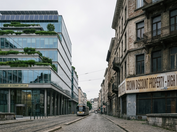 The growing divide between green premiums and brown discounts