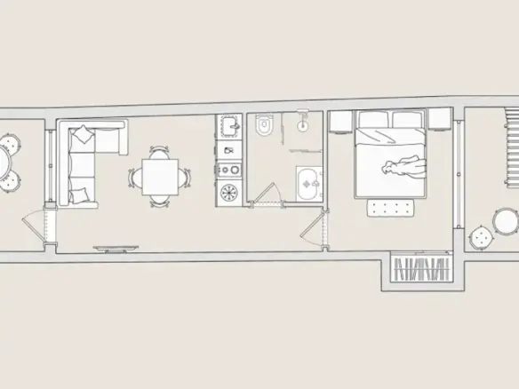 1-bedroom Flat In Agios Nikolaos, Greece (33 M²)