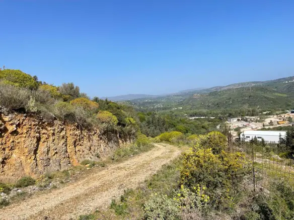 Land In Krionerida, Greece
