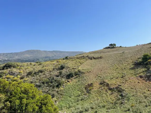 Land In Krionerida, Greece