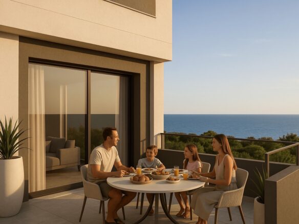 Off-plan Contemporary Sea View Townhouses | Mijas Costa